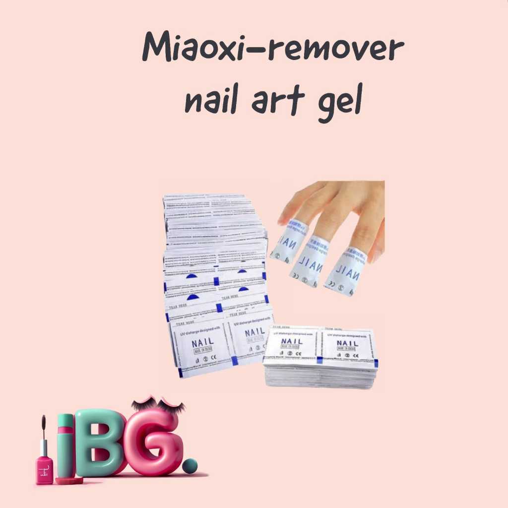 Miaoxi Nail Art Gel Remover Nail Gel