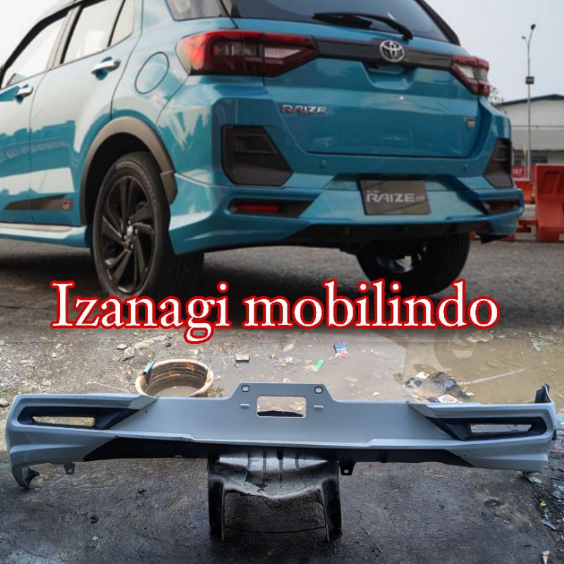Bodykit bemper belakang Toyota Raize