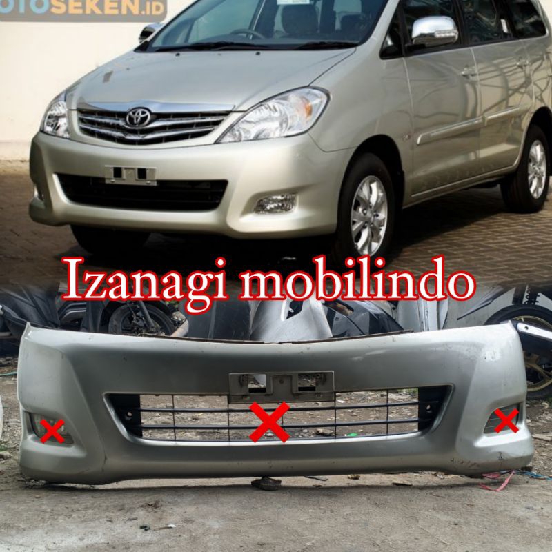 bemper depan Toyota Inova 2005 (bemper aja)