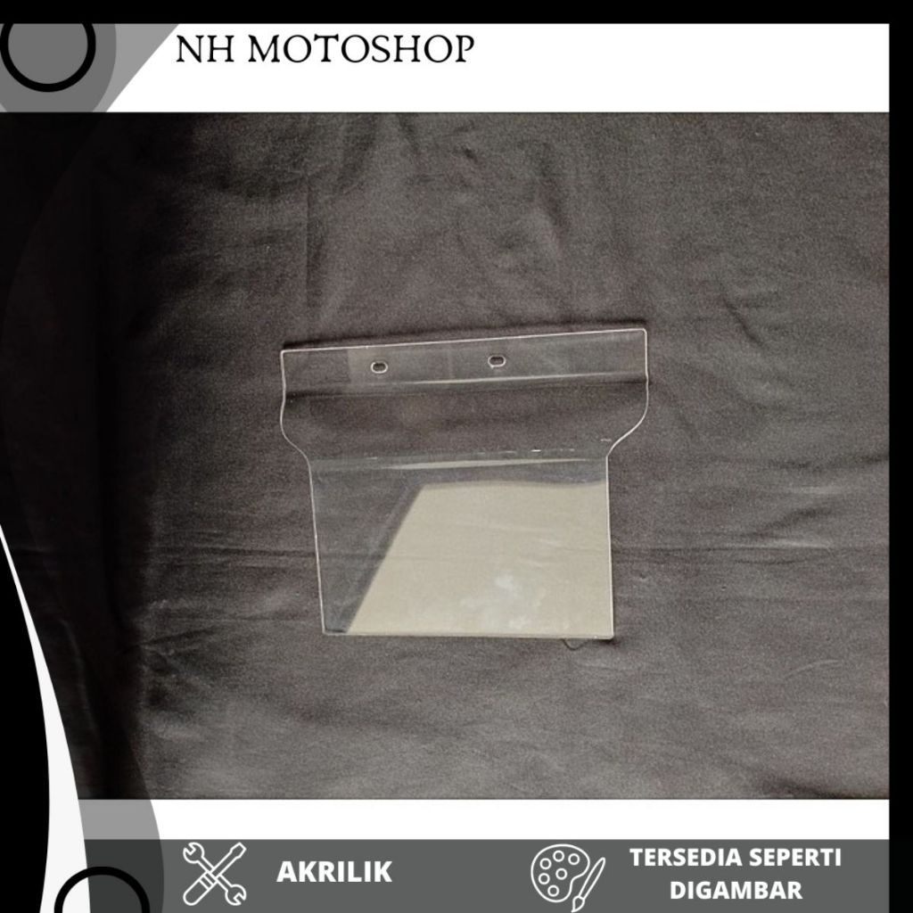 MUDFLAP MIO SPORTY AKRILIK PENAHAN LUMPUR MIO SPORTY MIKA AKRILIK