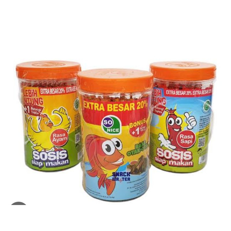 

sosisdanbublewarp 3 buah