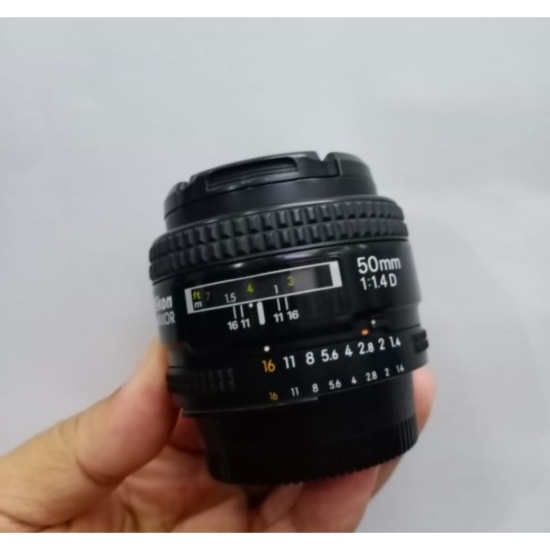 Lensa Nikon 50mm f1.4 D