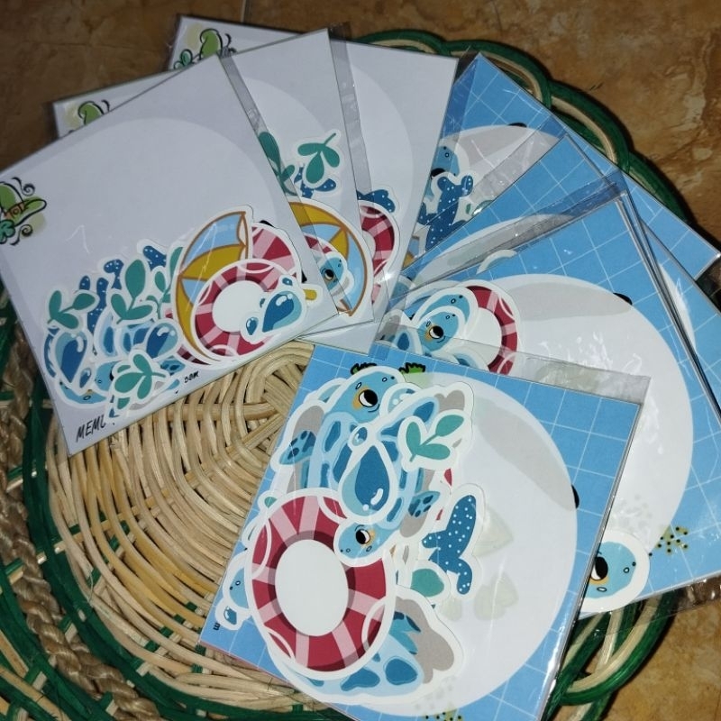 

Stiker Lucu - Penyu Biru (Kode_02)