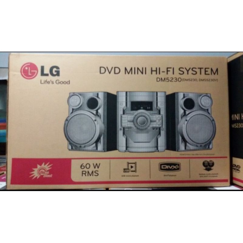 LG DVD MINI HI-FY - DM 5230