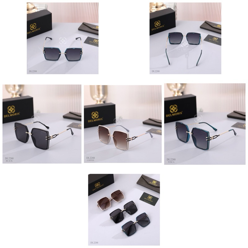 DELMORIS Agnes Series DL2288 Kacamata Wanita