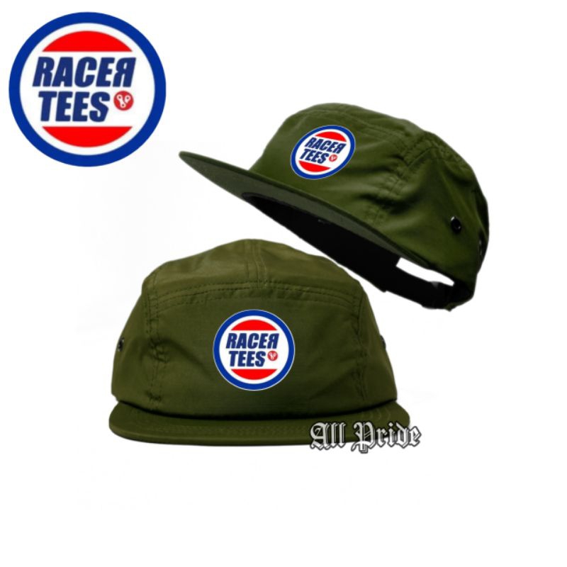 Topi Snapback 5 Panel RACERTEES Premium/Topi Five Panel Snapback Hats Casual Distro/Topi Pria Wanita