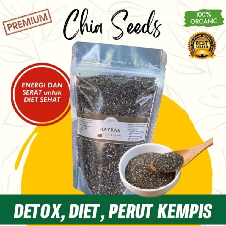 

[✦C6/] CHIA SEED MEXICO | Black cia seed | ASLI Langsung Beli Gan