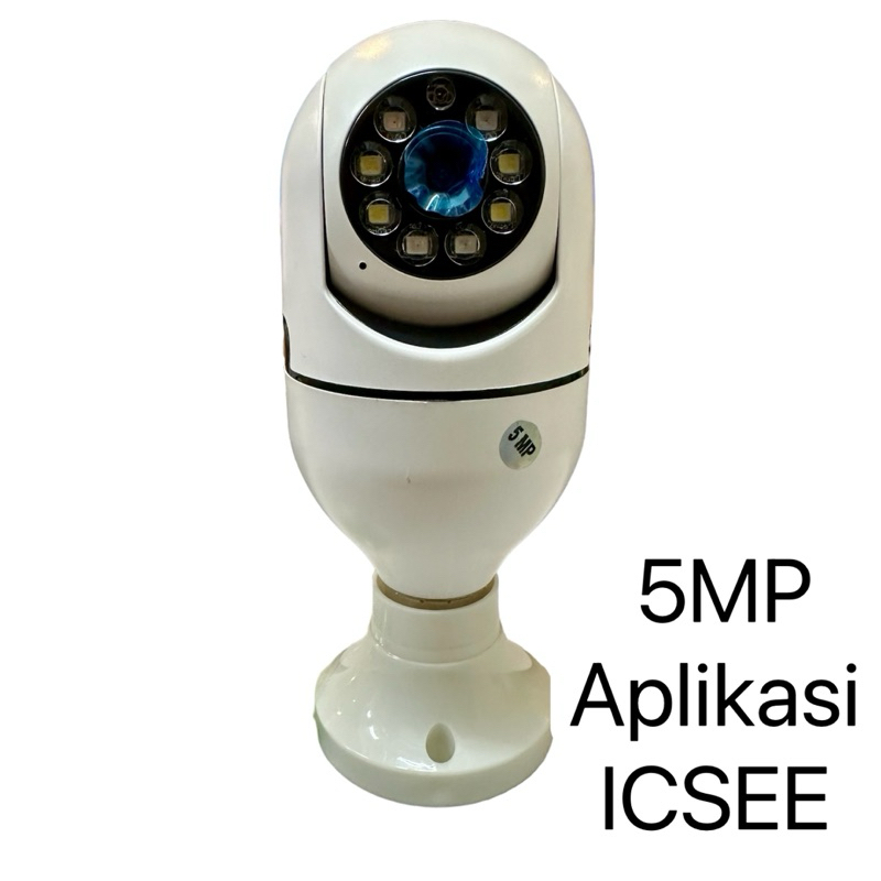 Ip camera panoramic bohlam icsee ipcam bohlam nightvision icsee