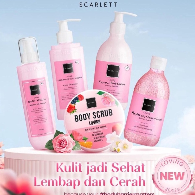 [KODE LE7U7] ❤️ Pamelo ❤️ Scarlett Loving Series | Lotion Loving | Scarlett Paket Loving |