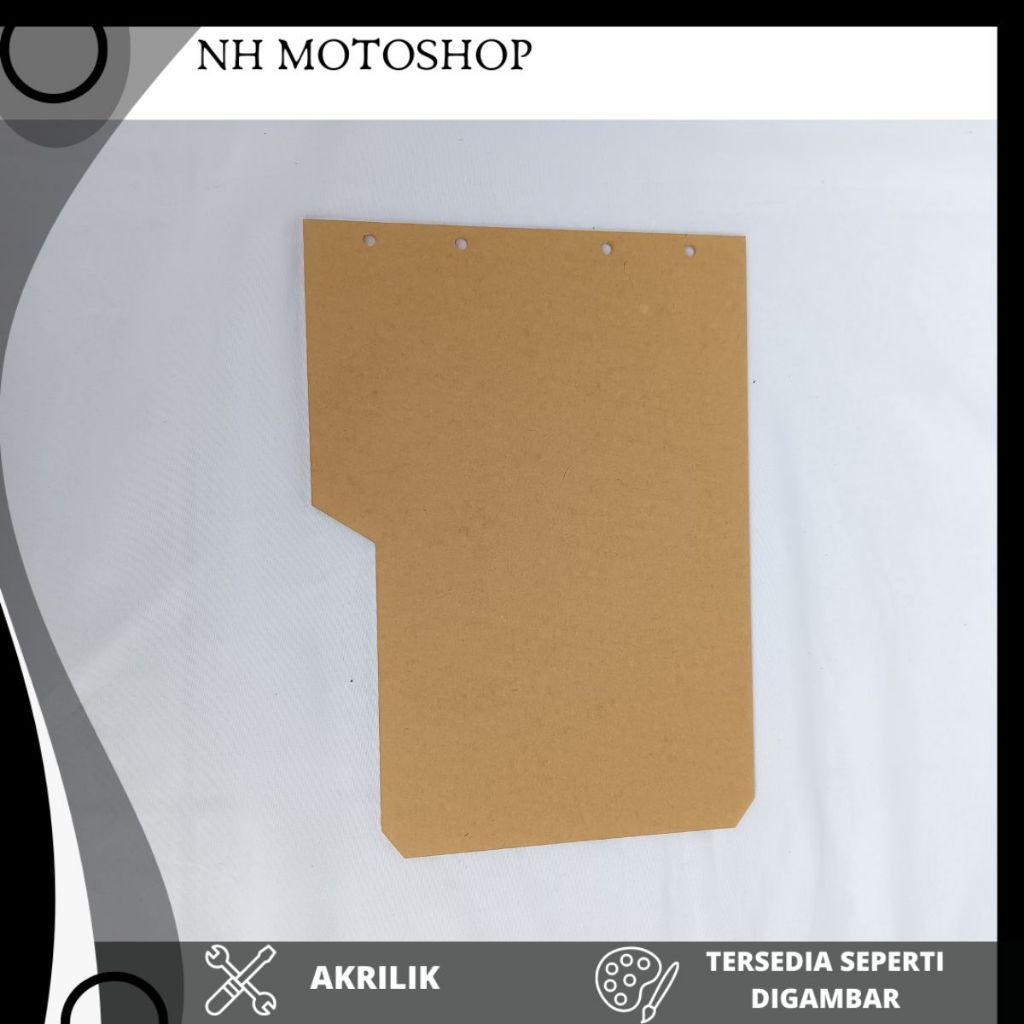 MUDFLAP AKRILIK BEAT ESP NEW PANJANG MUDFLAP AKRILIK BEAT STATER HALUS PENAHAN LUMPUR