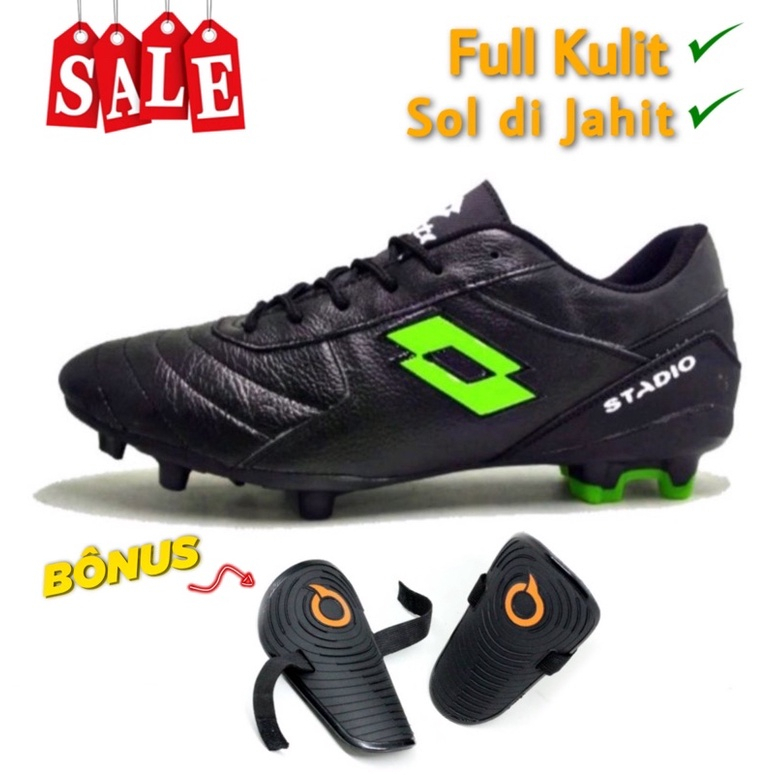 Sepatu Bola Kulit Asli Lotto Stadio SOL SUDAH DIJAIT MUTER