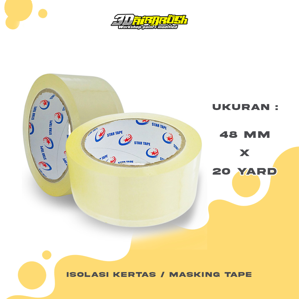 

LAKBAN BENING / OPP TAPE UKURAN 48MM X 100YARD