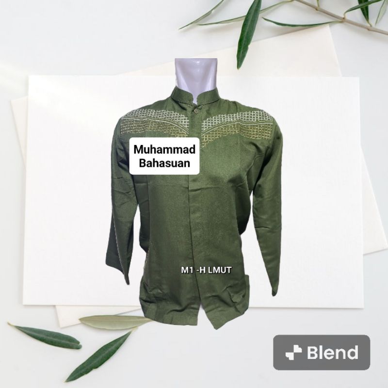 BAJU PRIA KOKO TAKWA DELIKA LENGAN PANJANG