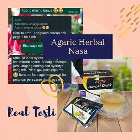 

Agaric Herbal Drink untuk Memperlancar Peredaran Darah