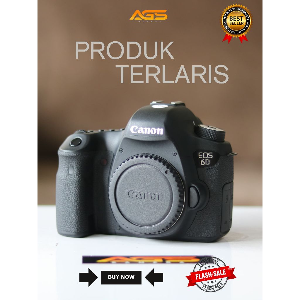 CANON EOS 6D BODY ONLY FULSET BOX MULUS LIKE NEW SC MINIM