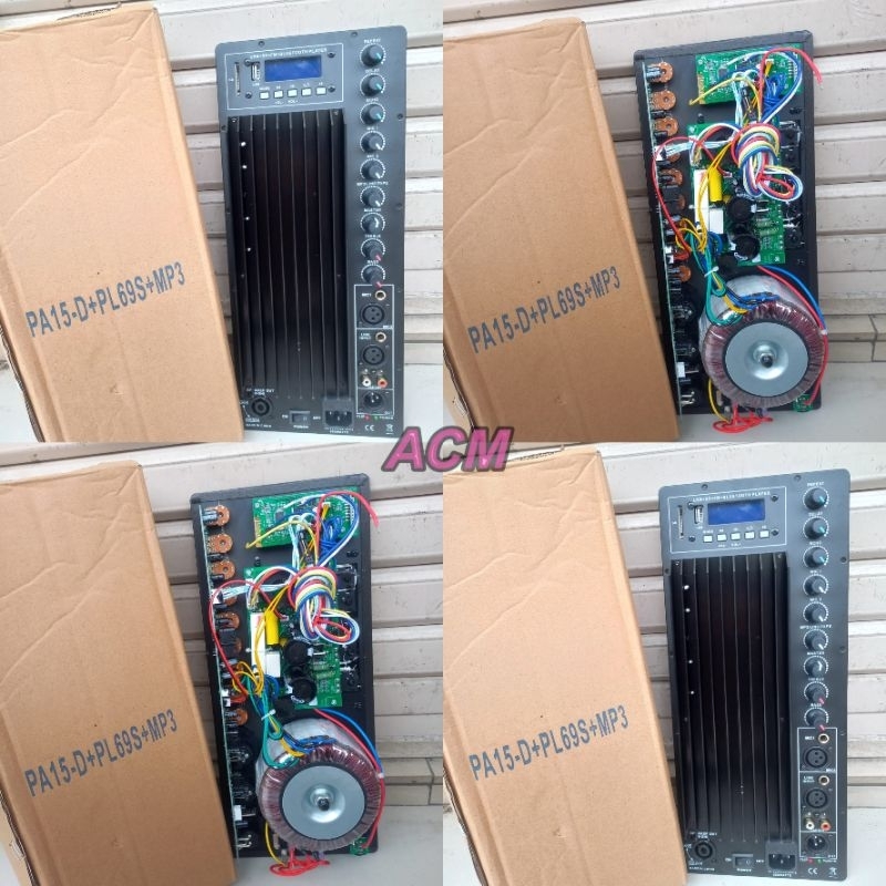 POWER KIT MESIN SPEAKER AKTIF BUAH USB UNTUK SPEAKER 12 INCH DAN 15 INCH