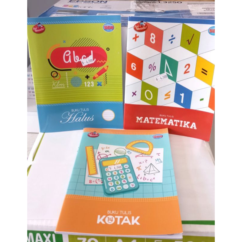 

(1PCS) BUKU TULIS MATEMATIKA / KOTAK BESAR / TULIS HALUS SIDU ECER