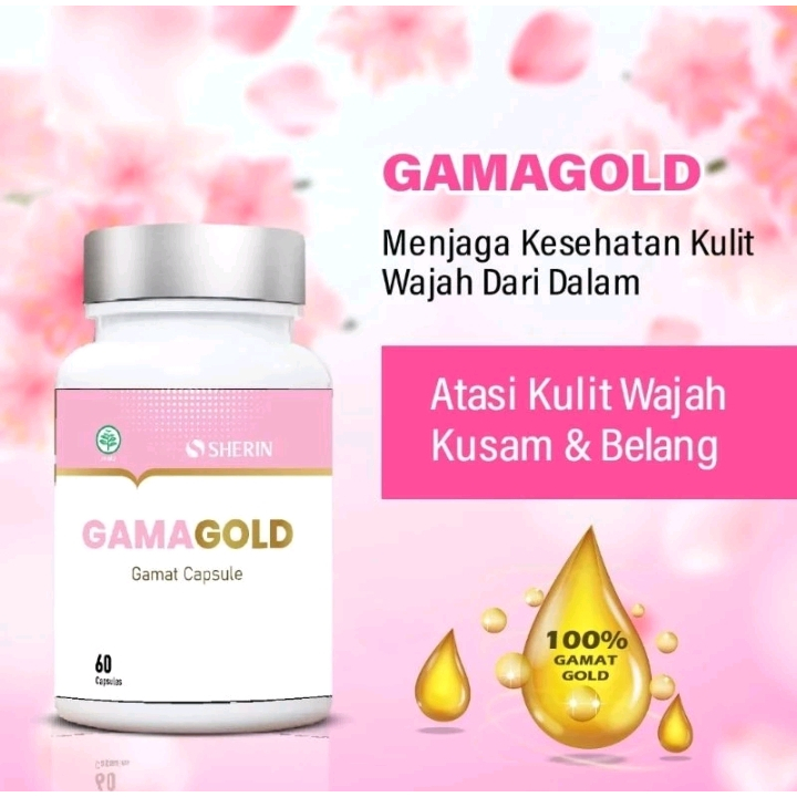 Gamagold - Suplemen Kecantikan isi 60 Kapsul