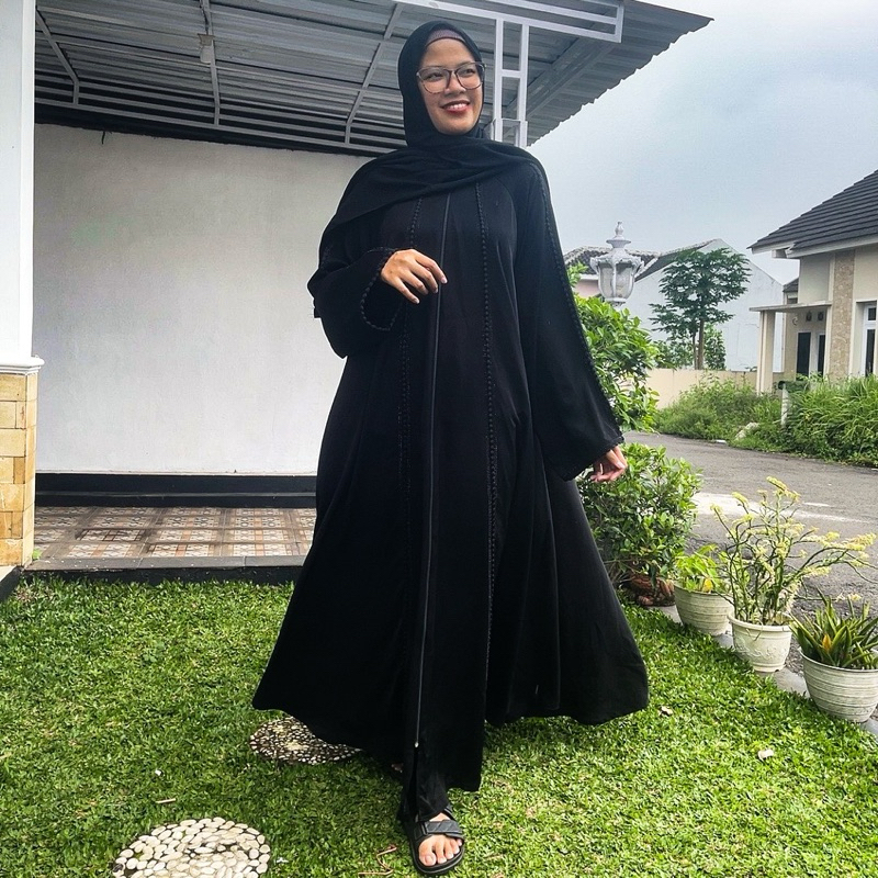 Abaya Arab/Abaya Syari Maxi Dress/Abaya Set Pashmina