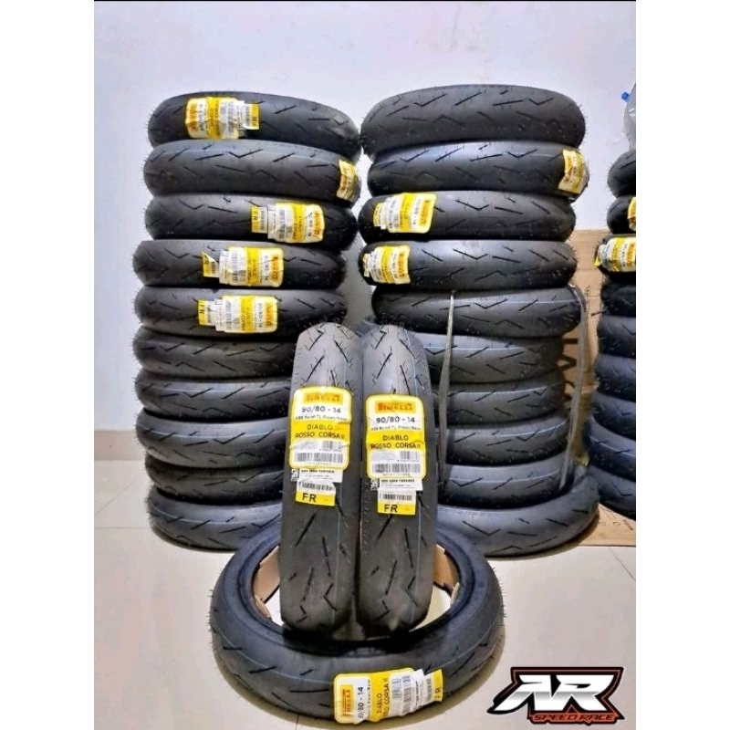 Ban Pirelli Diablo Corsa 2 Soft Compound Ukuran 90/80 Ring 14