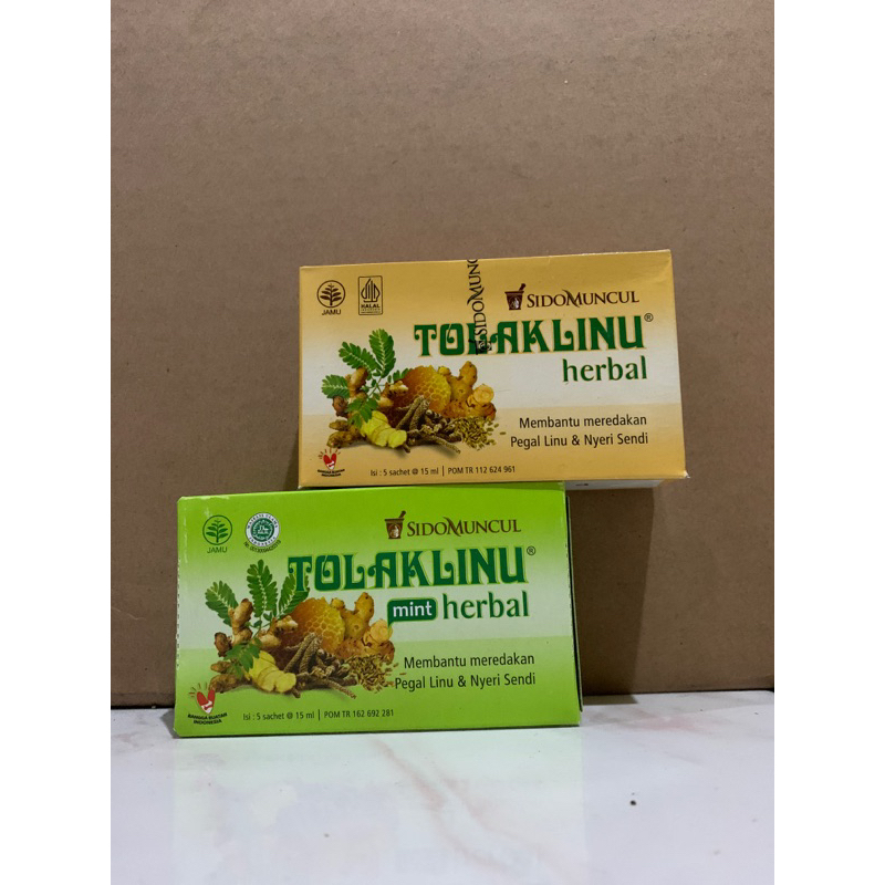 tolak linu herbal & mint herbal