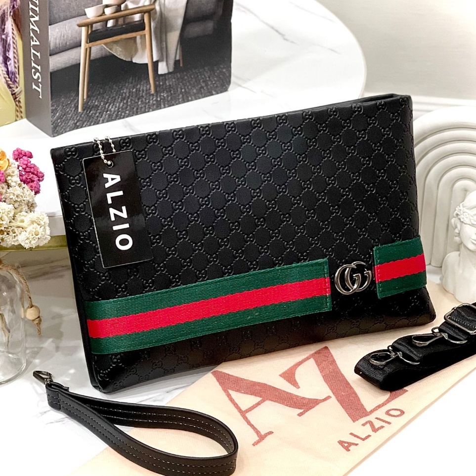Best Produk ALZIO - tas wanita pria handbag selempang sling bag import - ALZIO CLUTCH LAURA