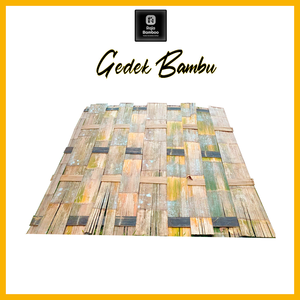 Gedek Bambu Pelepuh | Gedek Proyek | Gedek Pager | Gedek | Harga Per Meter