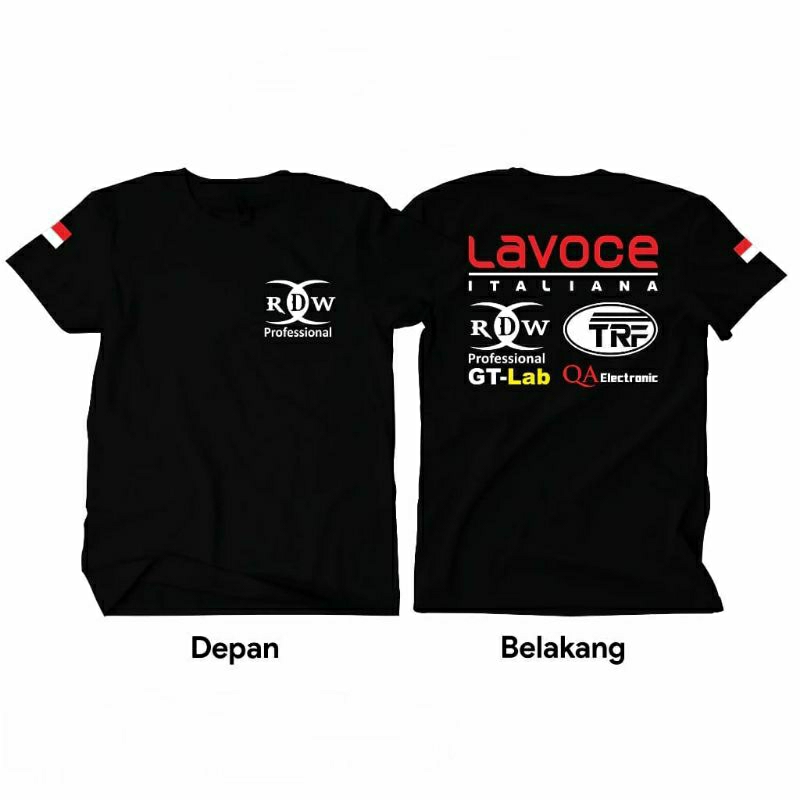 TShirt-RDW PROFESIONAL/KAOS RDW ELECTRONIC