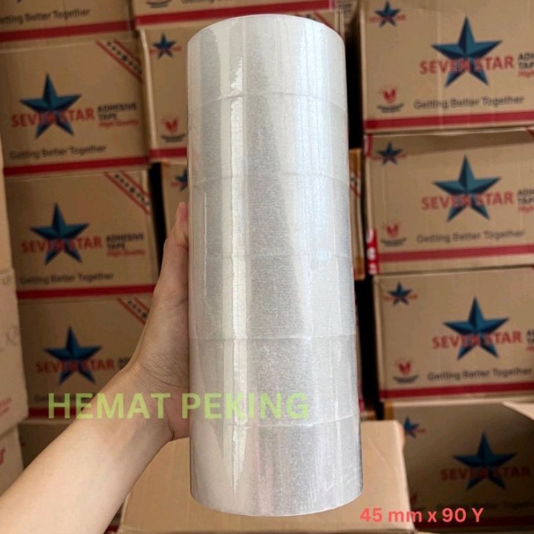 

T3rupd4te Lakban Bening Coklat 1 Slop isi 6 pcs 45mm dan 48mm 90 y Kualitas Terjamin