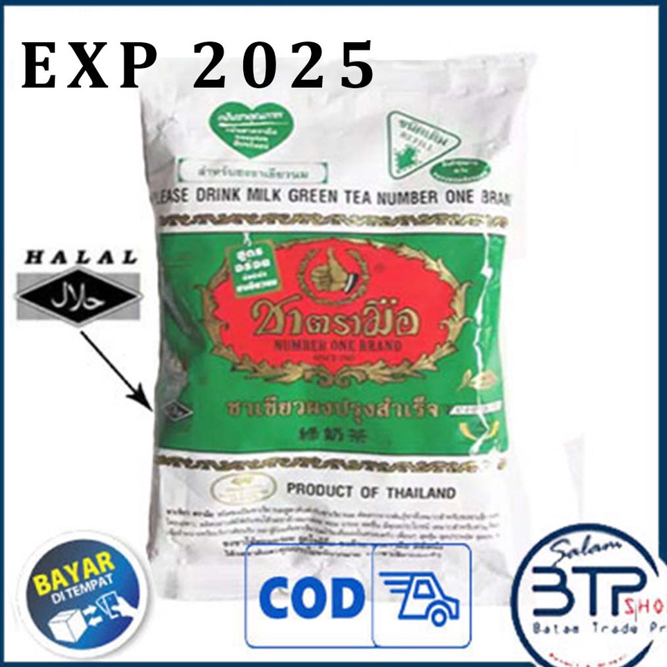 

Model Terkini✱ BTP ORIGINAL THAI GREEN TEA CHATRAMUE 200grams F76