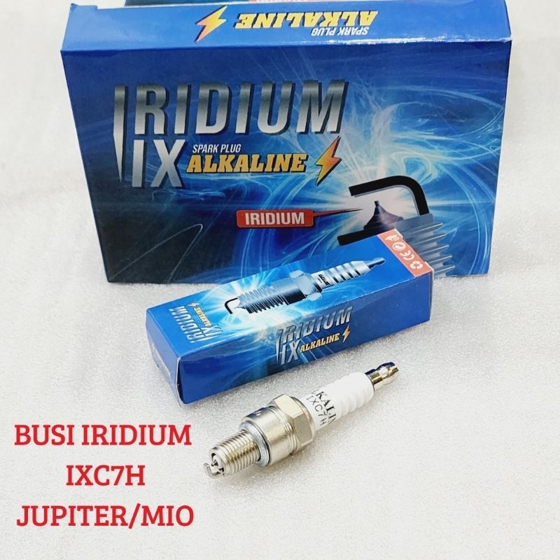 BUSI SPARK PLUG ALKALINE IRIDIUM IXC7H JUPITER Z VEGA R NEW VEGA ZR VEGA R LAMA