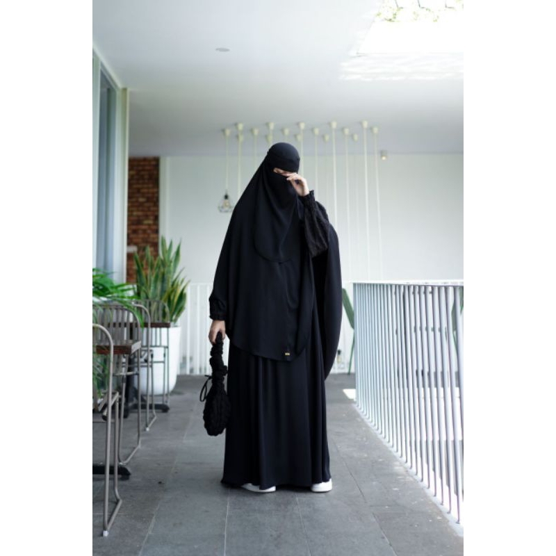 Ready Gamis Ayumi Series Set Syar'i by Hanifah Muslimah