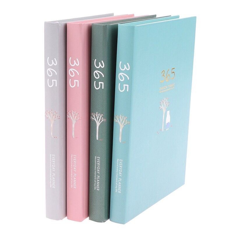 

[Bunbougu.ID] 365 Days Planner Book Diary Hard Cover