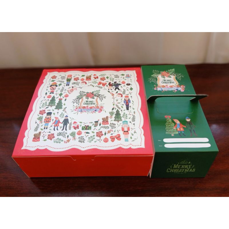 

JUAL RUGI Box Natal / Kotak kue Natal / Box Hampers Natal