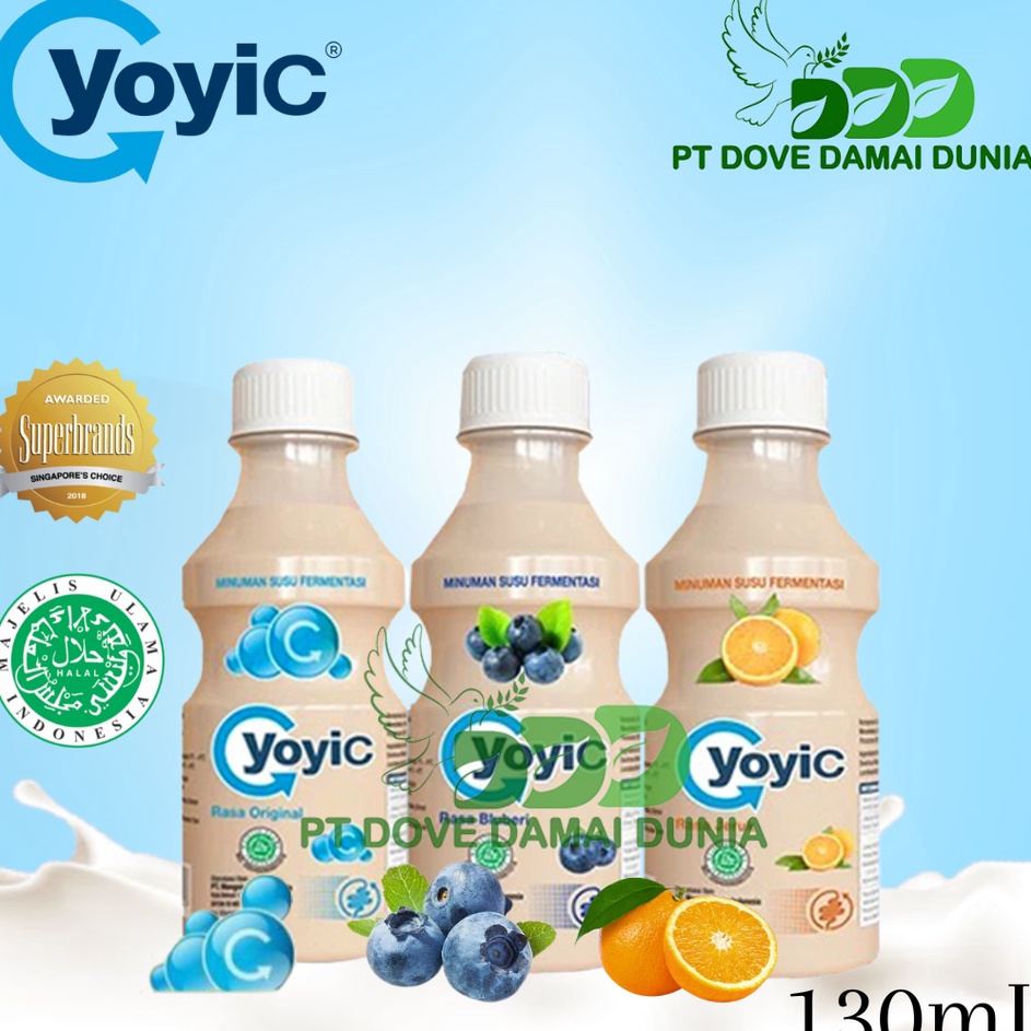 

Buruan Beli PROMO !! YoyiC Minuman Susu Fermentasi 130mL 1Pack (12Pcs) ☈➸❋✦