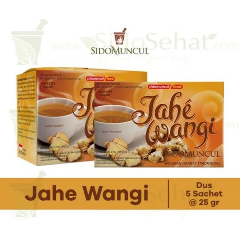 

jahe wangi sido muncul 5 sachet