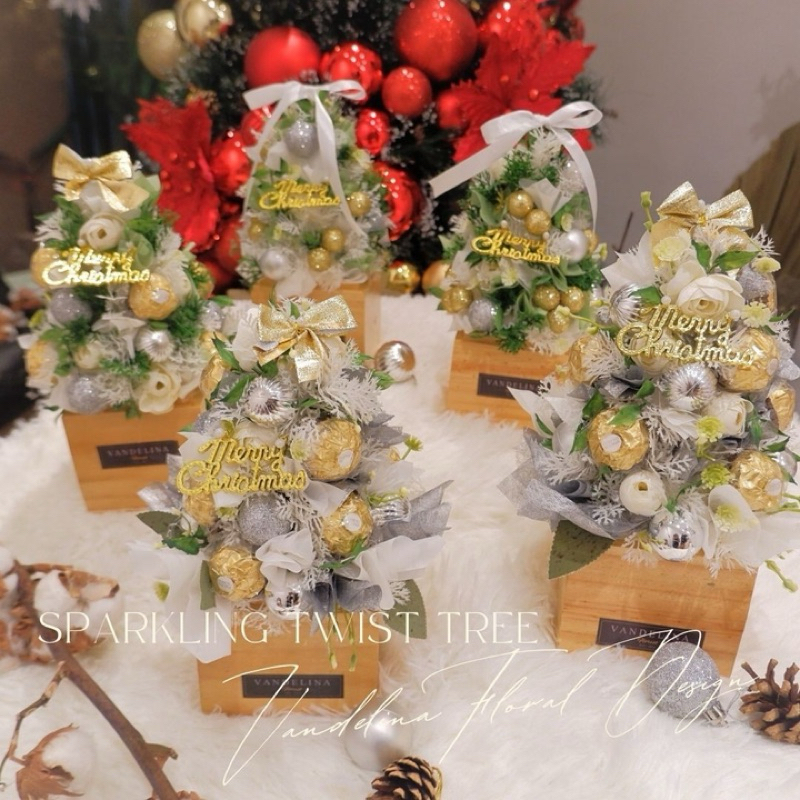 

Sparkling Twist Tree - Christmas Hampers / Gift ❄️