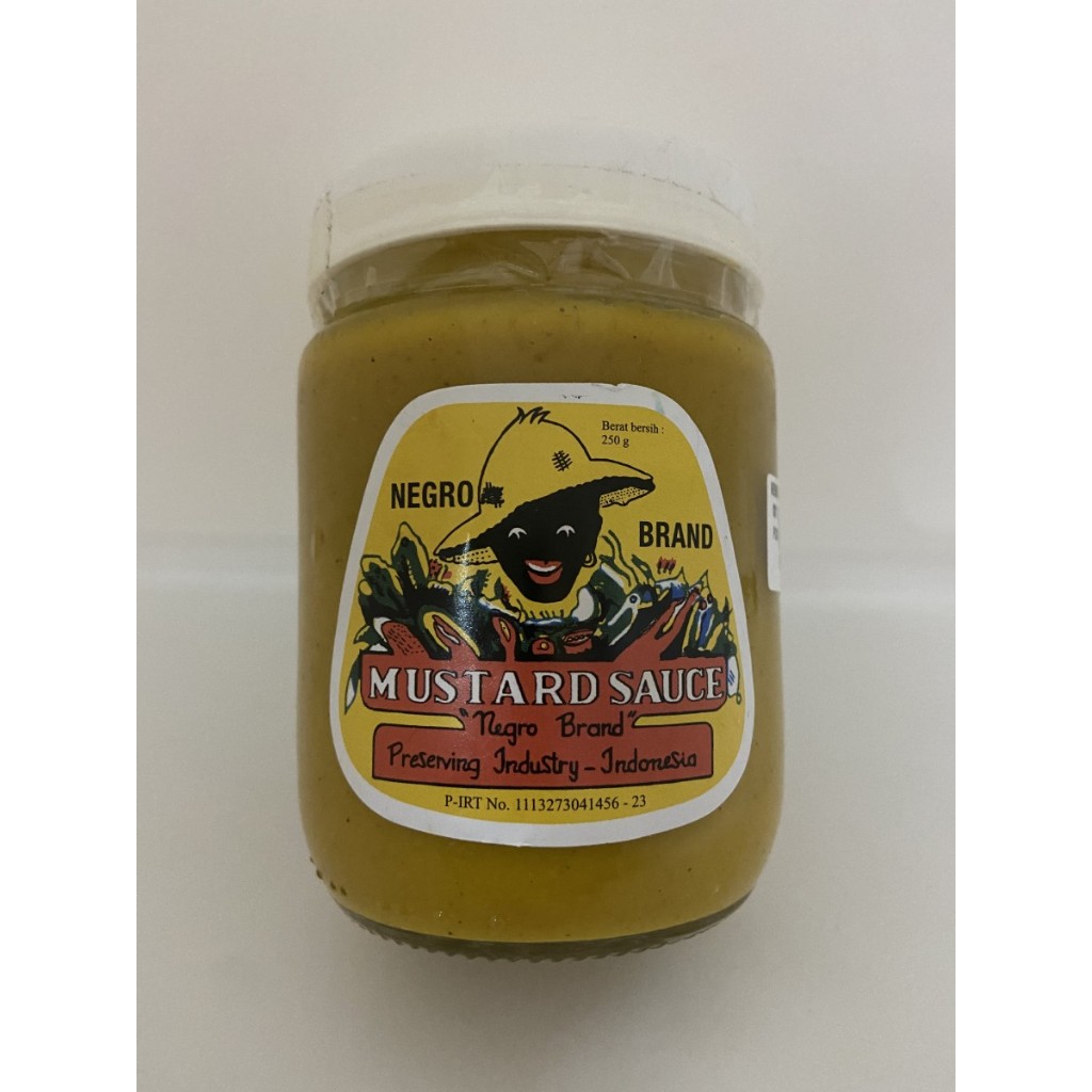 NEGRO BRAND MUSTARD 250 GR