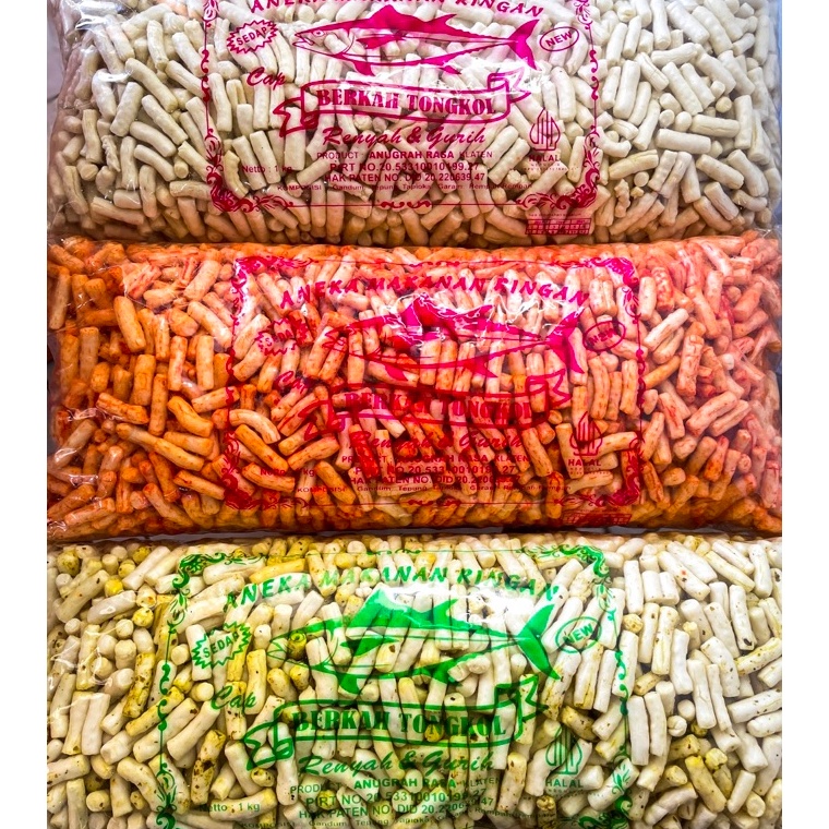 

B@ru Krupuk ikan tongkol "BERKAH" 1 kg (ASLI KLATEN) Just Now