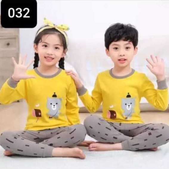 gos aju tidur anak unisex bahan kaos premium dari 1-9 tahun 032