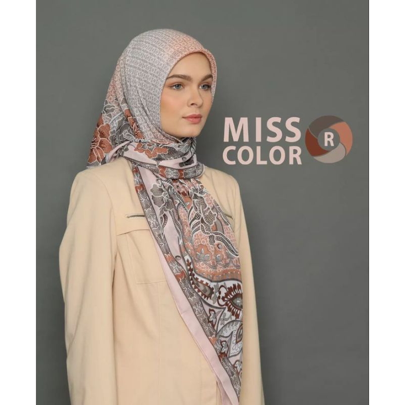 Hijab Turki Miss Color | Jilbab Turki Segi Empat