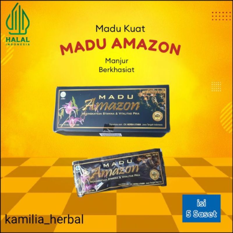 

Madu Amazon-madu tonik sachet