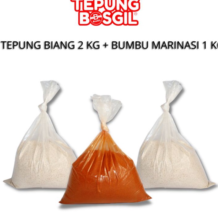 

Buruan Beli Tepung Premium Fried Chicken (Tepung Biang 2 kg + Bumbu Marinasi 1 kg) Terbaru