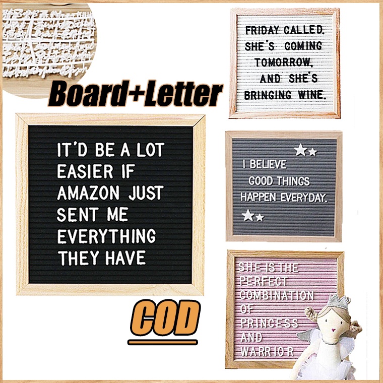 

D!skon Papan Nama Bayi / Felt Letter Board Set / Papan Huruf Letter Board / Letter Board / Sudah Termasuk Huruf / Papan Nama Huruf Produk Terbaru