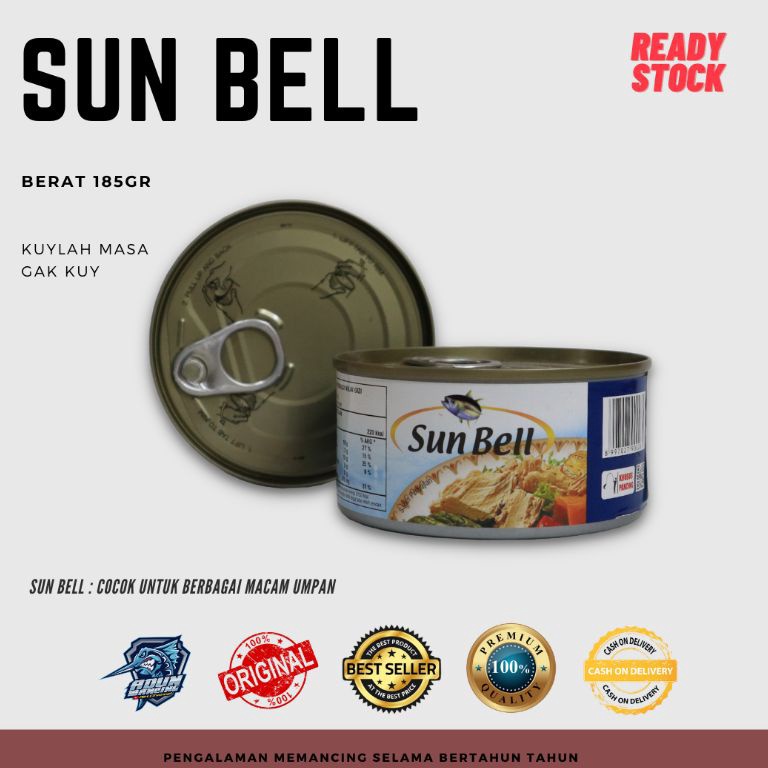 

R3d11 Tuna Kaleng Sunbell 185gram Sale of Month