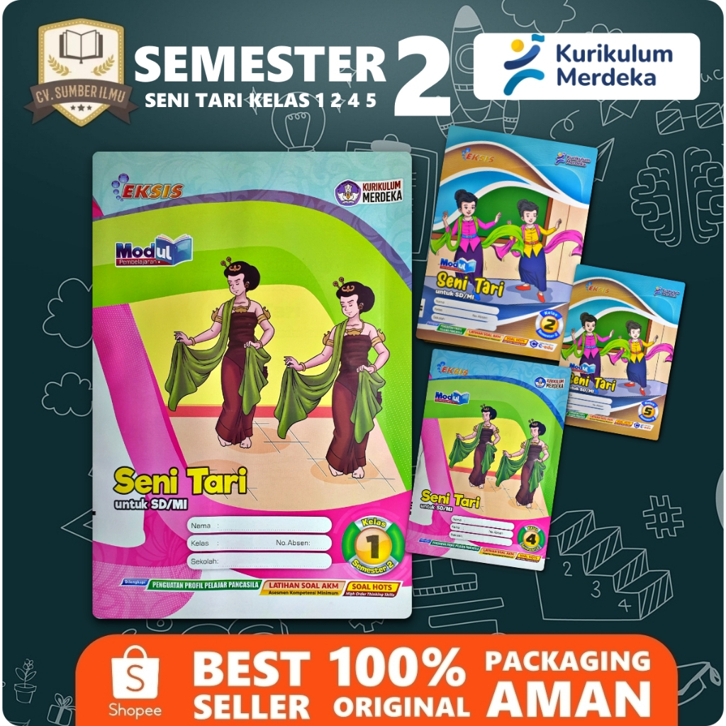 LKS SENI TARI SD KELAS 1 2 4 5 SEMESTER 2 KURIKULUM MERDEKA | EKSIS