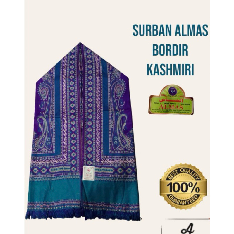 Sorban Almas Kashmiri Bordir Sulam