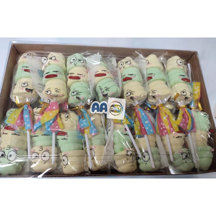 

Mur4h MARSHMALLOW SATE BOX BARU ISI 30 Eleoen