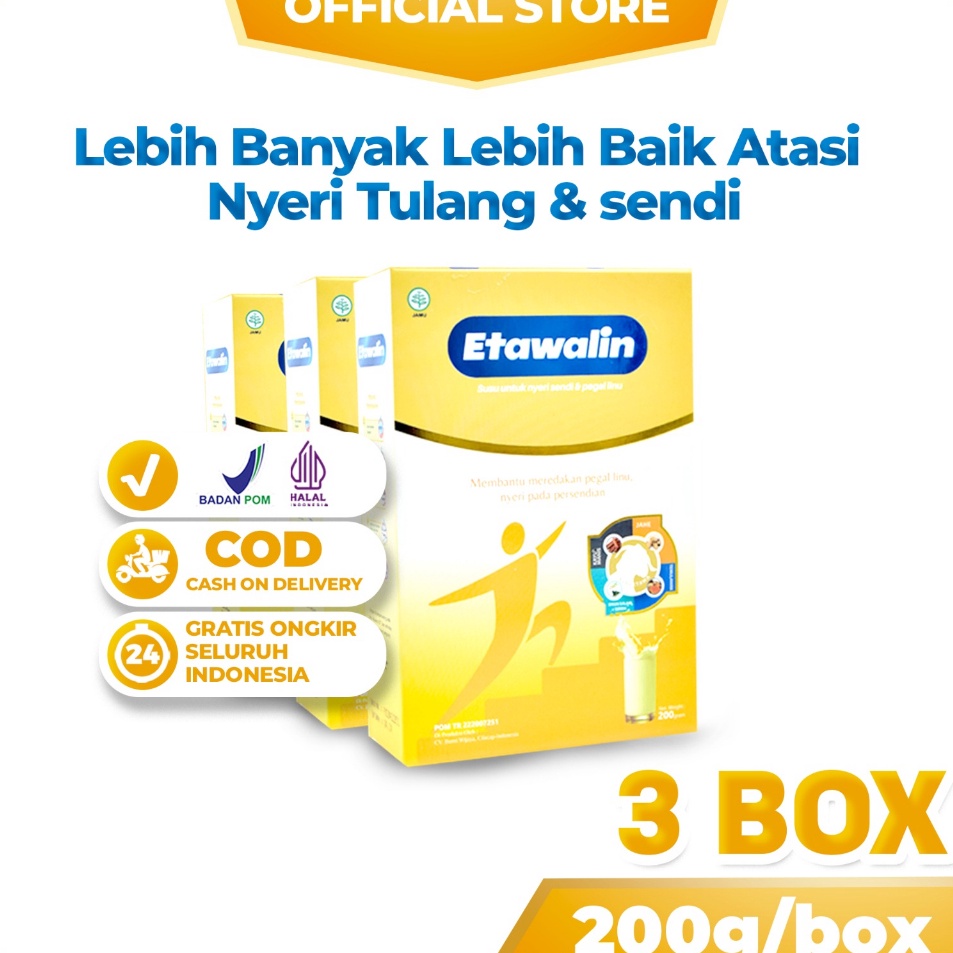 

Paling Popular Etawalin 3 Box - Susu Kambing Etawalin Asli Original Atasi Nyeri Sendi dan Tulang Laris