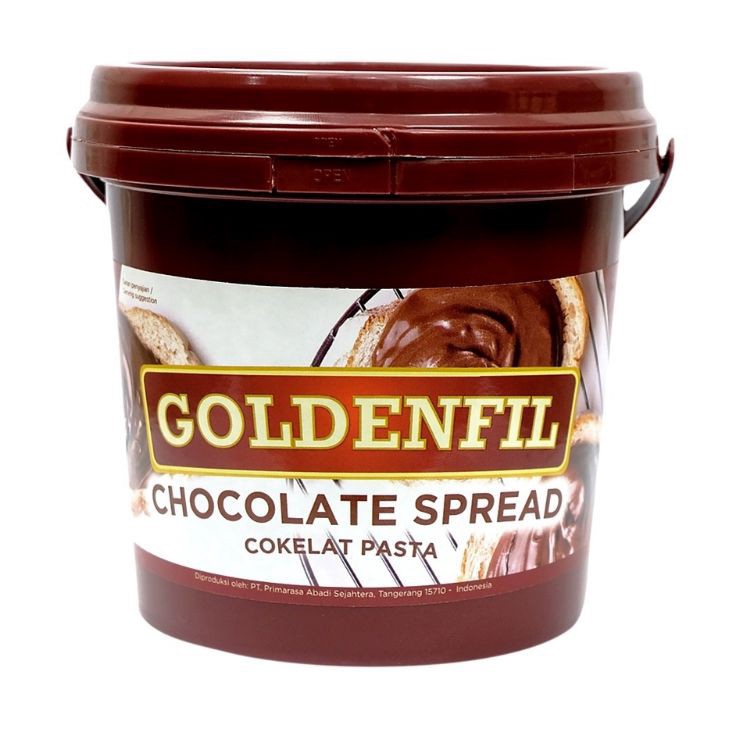 

Ready Stok GOLDENFIL COKLAT SPREAD 1kg / Selai Coklat TANPA Crunchy ↔✢❅